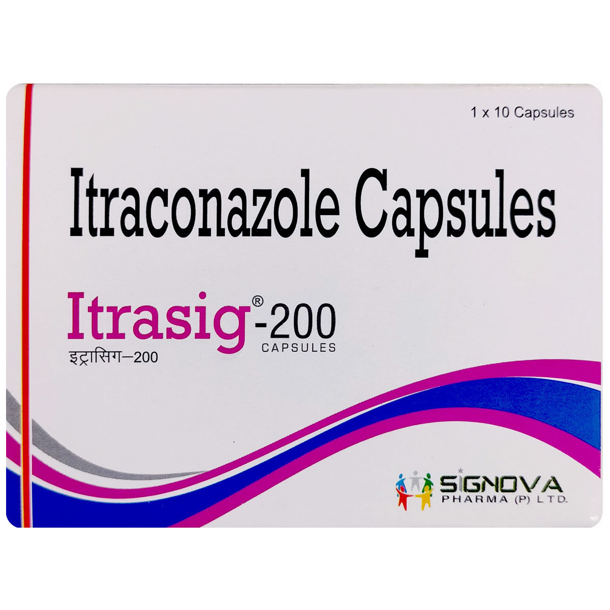 Itrasig-200 Capsule 10's, Pack of 10 Itrasig-200 Capsule 10's, Pack of 10