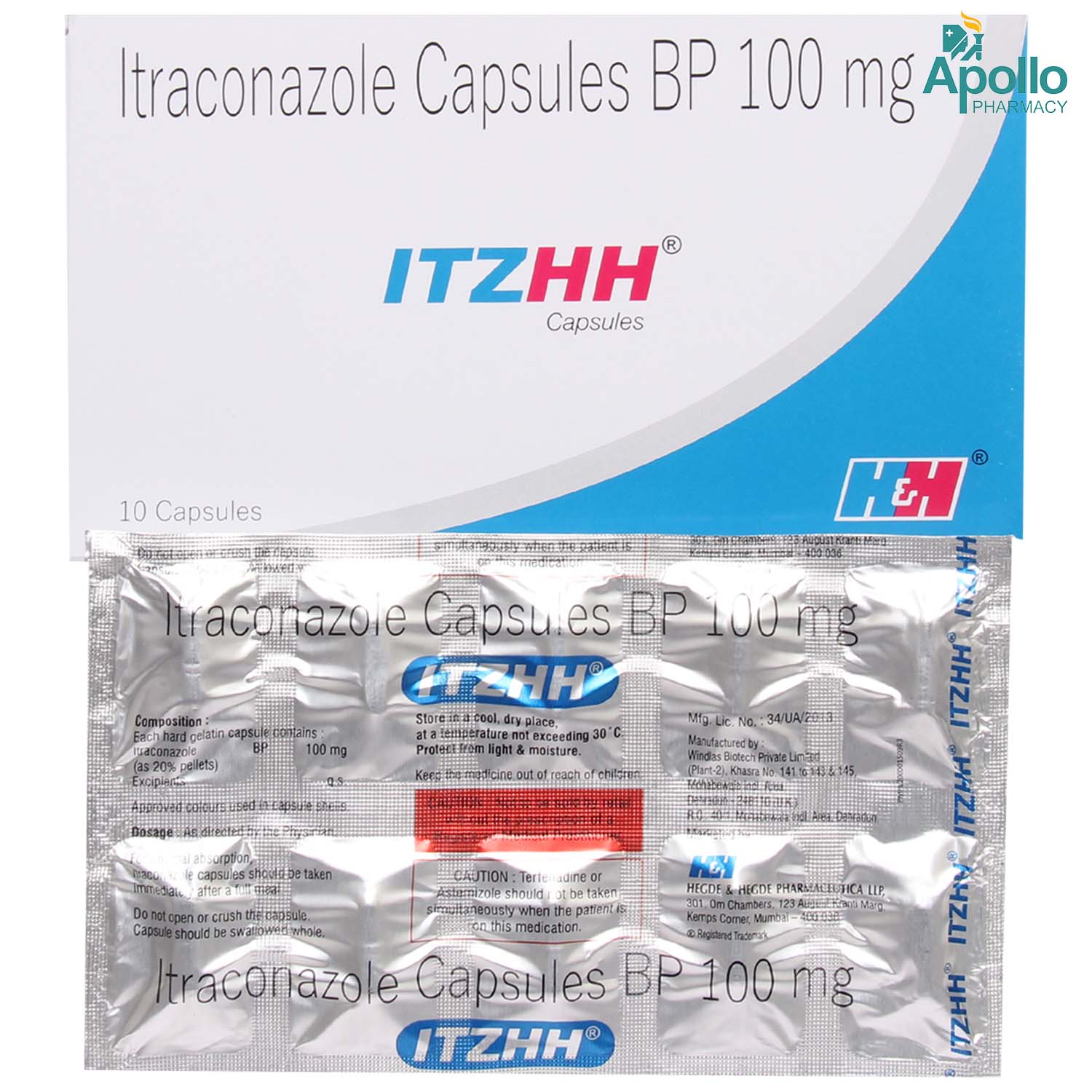 Itzhh Capsule 10's, Pack of 10 CAPSULES Itzhh Capsule 10's, Pack of 10 CAPSULES