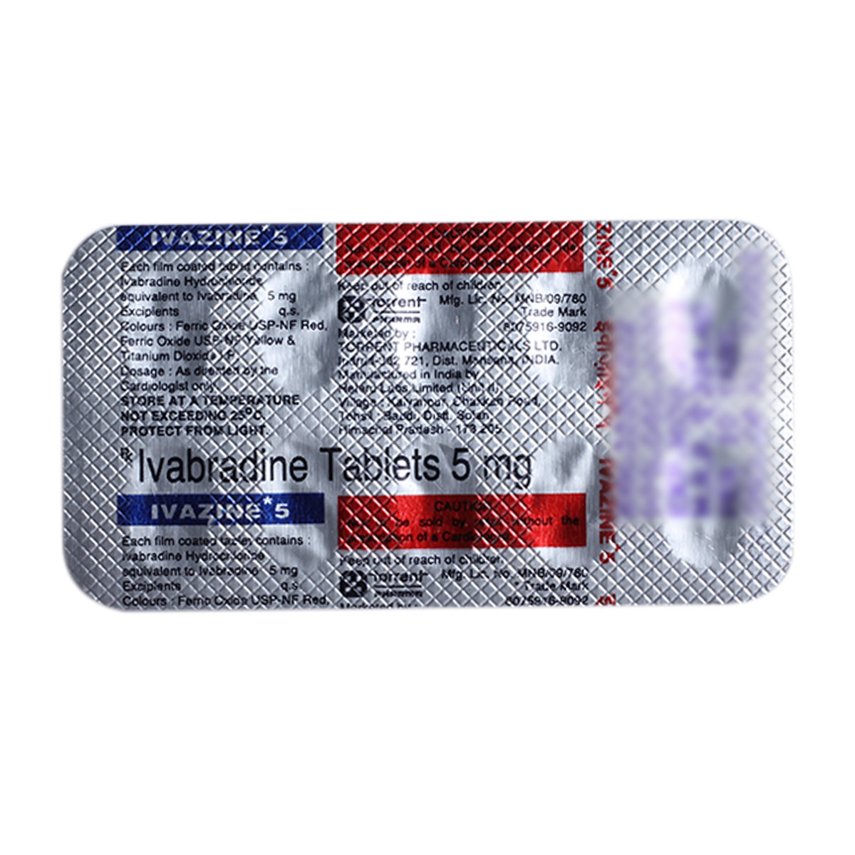 Ivazine 5 Tablet 10's, Pack of 10 TabletS Ivazine 5 Tablet 10's, Pack of 10 TabletS