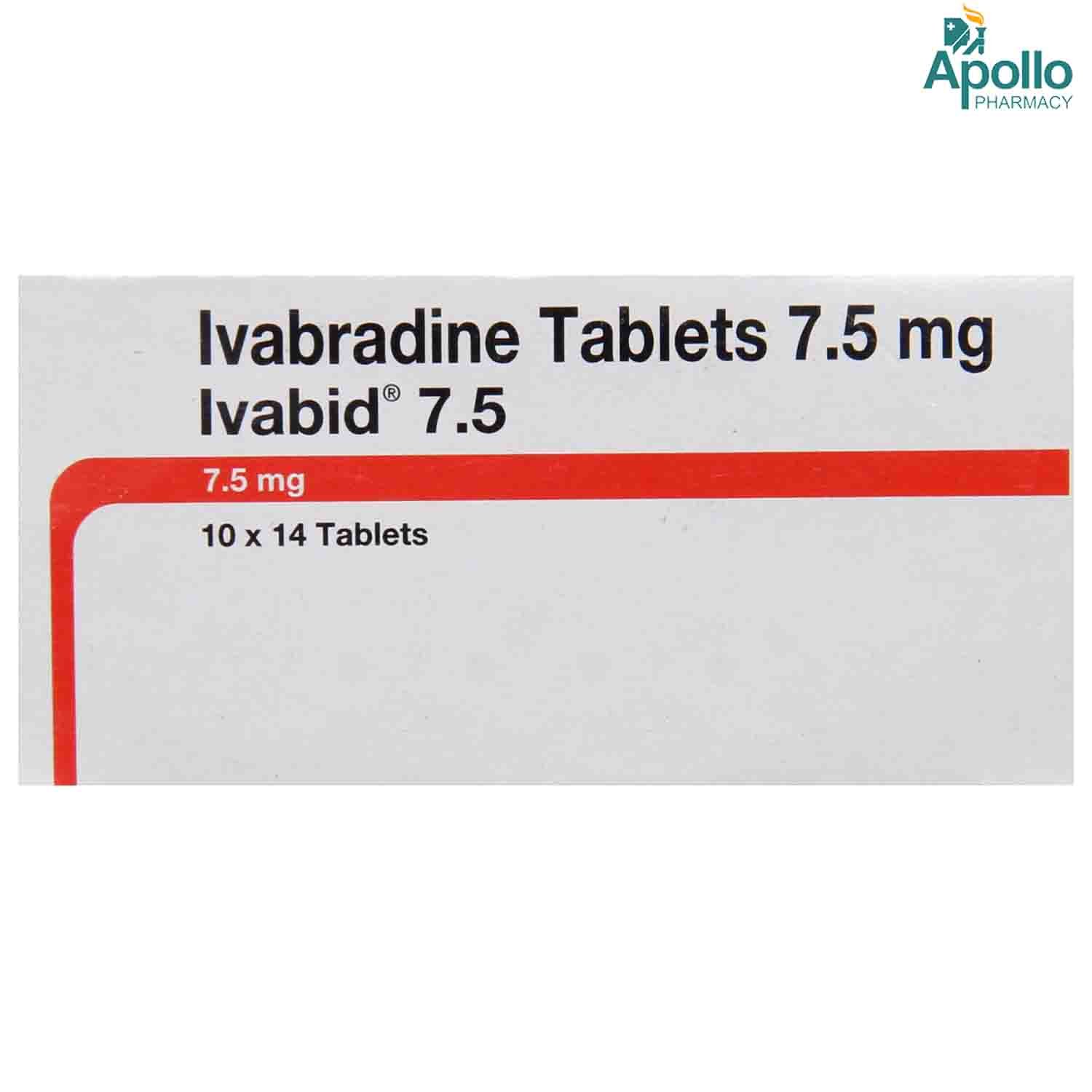 Ivabid 7.5 Tablet 14's, Pack of 14 TabletS Ivabid 7.5 Tablet 14's, Pack of 14 TabletS