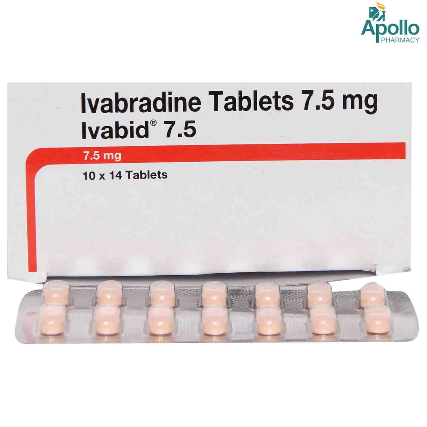 Ivabid 7.5 Tablet 14's Price, Uses, Side Effects, Composition - Apollo ...