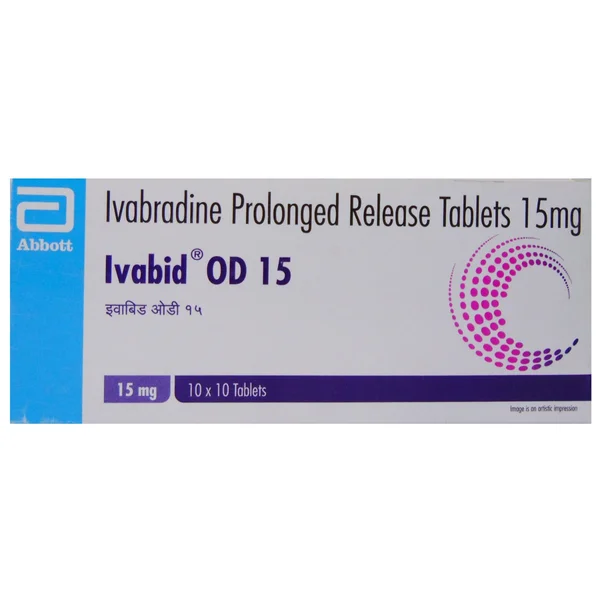 Ivabid OD 15 mg Tablet 10's
