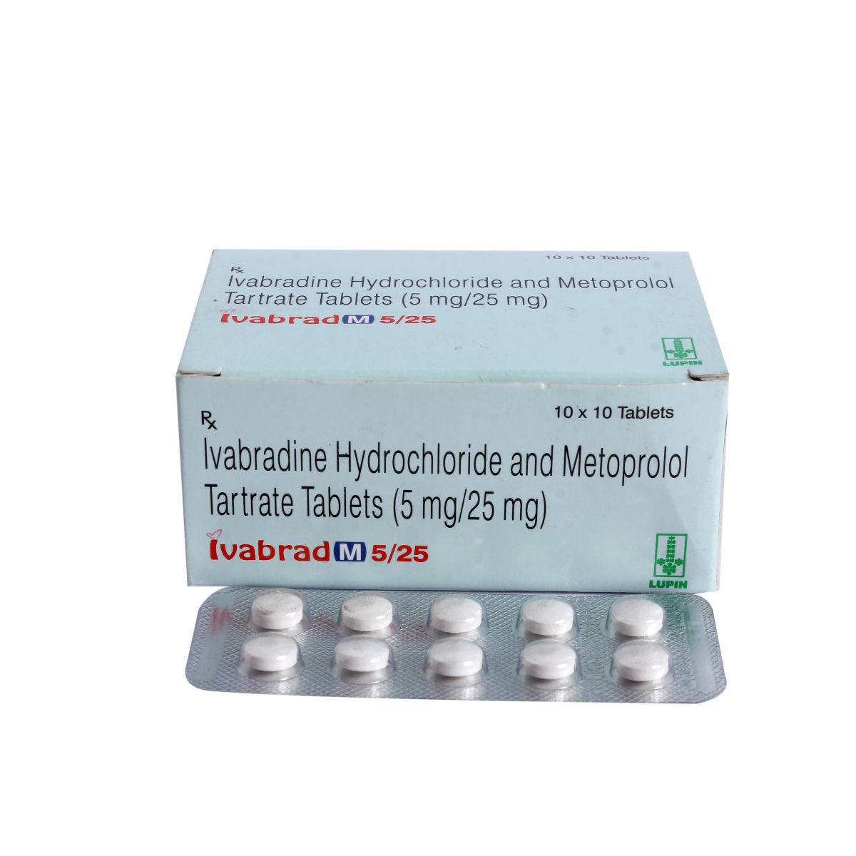 Buy Ivabrad M 5/25 Tablet 10's Online