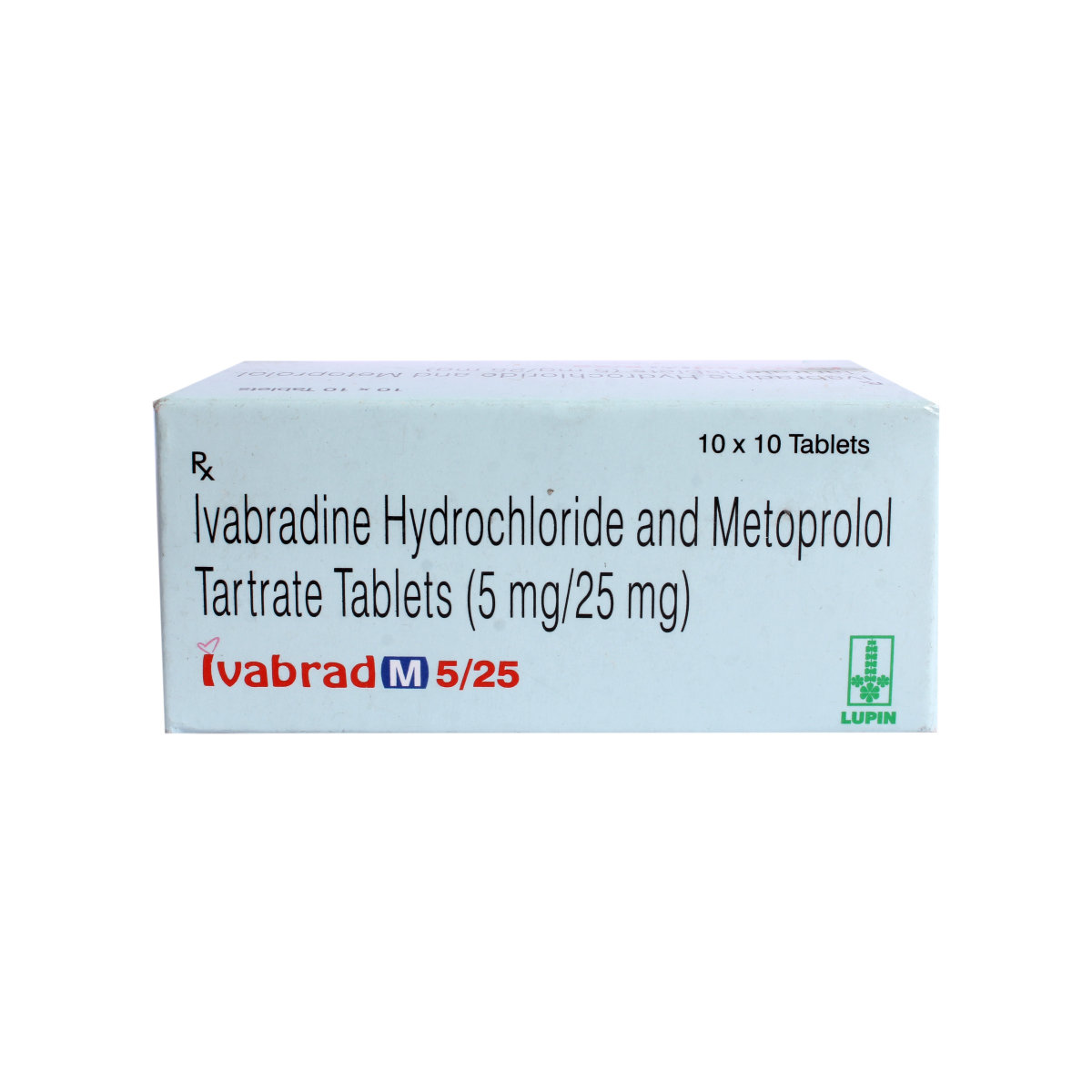 Ivabrad M 5/25 Tablet 10's, Pack of 10 TABLETS Ivabrad M 5/25 Tablet 10's, Pack of 10 TABLETS