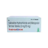 Ivabrad M 5/25 Tablet 10's, Pack of 10 TABLETS