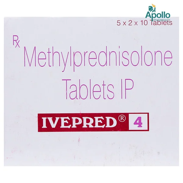 Ivepred 4 Tablet 10's, Pack of 10 TABLETS