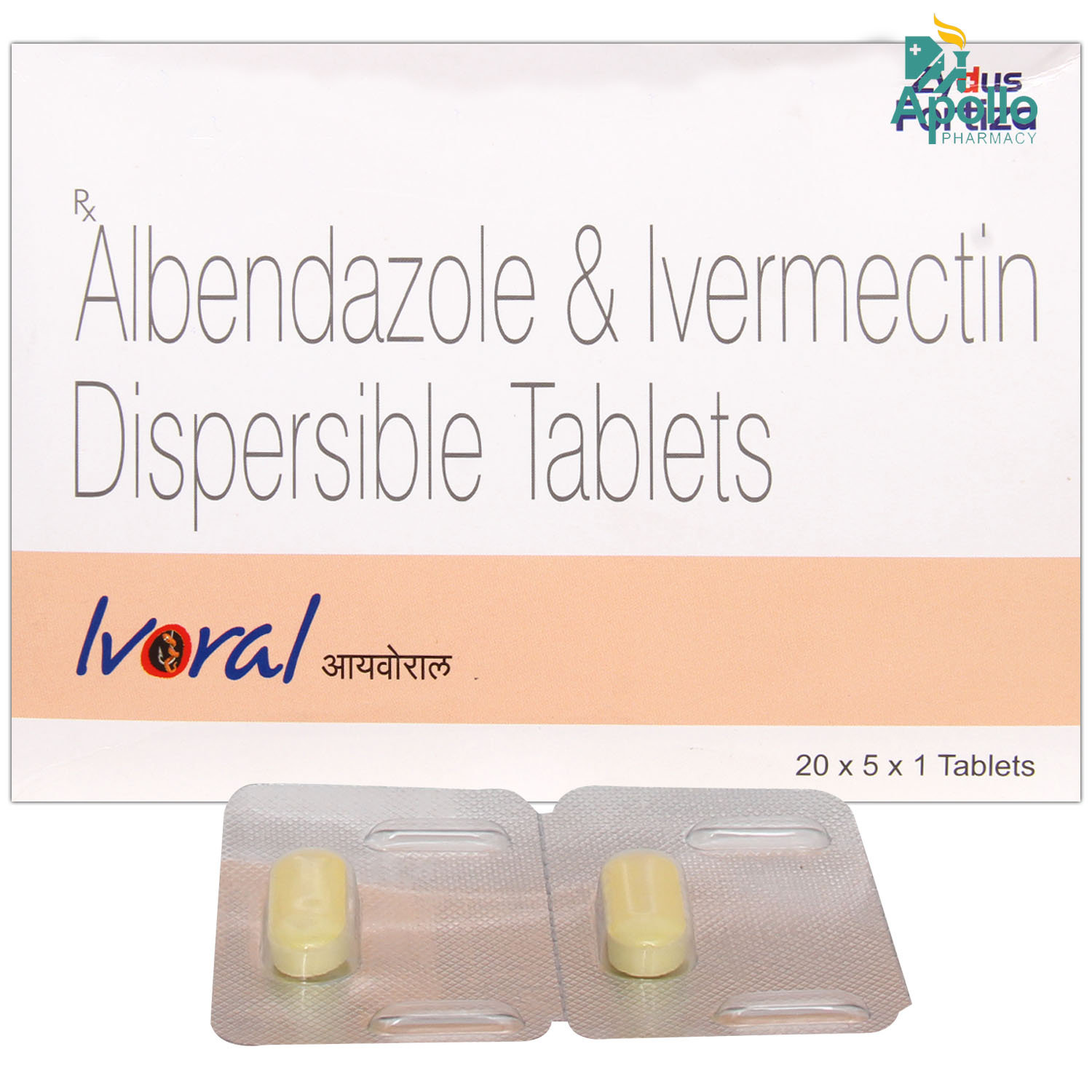 Ivoral Tablet 1's, Pack of 1 TABLET Ivoral Tablet 1's, Pack of 1 TABLET