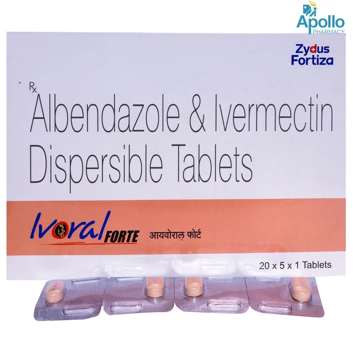 Ivoral Forte Tablet 1's, Pack of 1 TABLET Ivoral Forte Tablet 1's, Pack of 1 TABLET