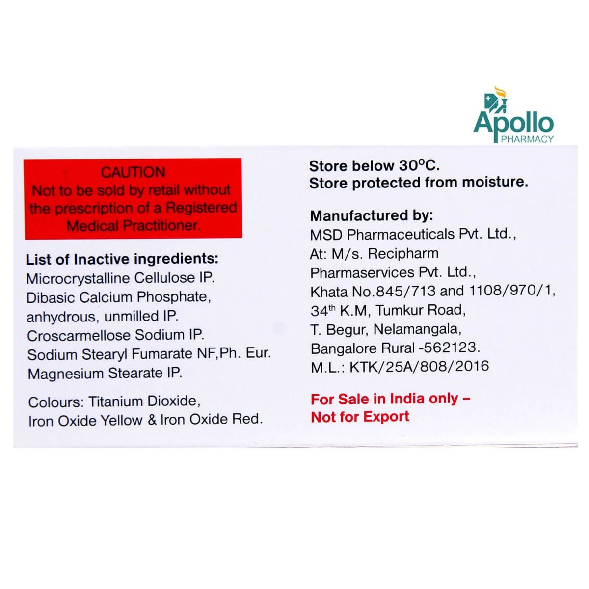 Januvia 50 mg Tablet 7's Price, Uses, Side Effects, Composition