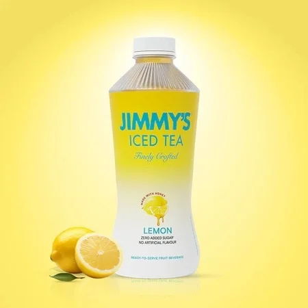 Jimmy's Lemon Iced Tea with Honey Ready to Serve Fruit Beverage, 250 ml