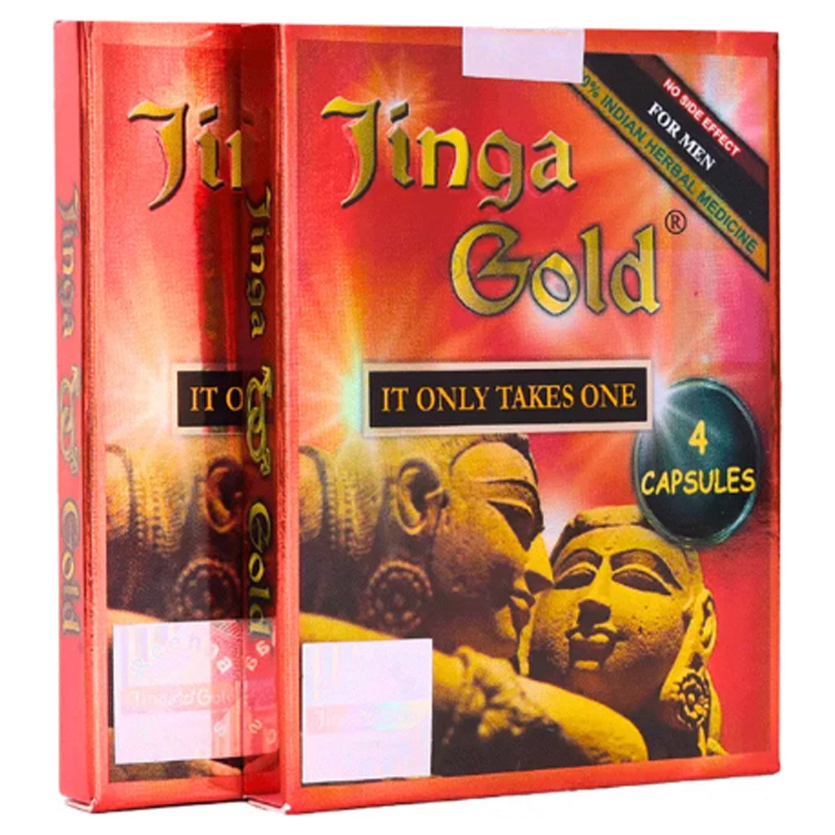 Buy Jinga Gold, 4 Capsules | 19 Minutes Delivery | Apollo Pharmacy