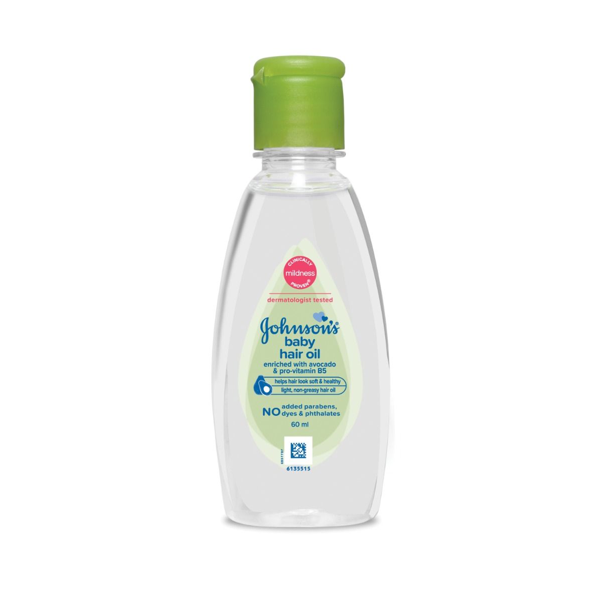 Johnson's Baby Hair Oil, 60 ml