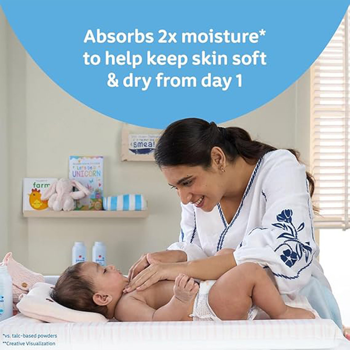 Johnson's Baby Natural Plant Based Powder, 100 gm, Pack of 1 Johnson's Baby Natural Plant Based Powder, 100 gm, Pack of 1