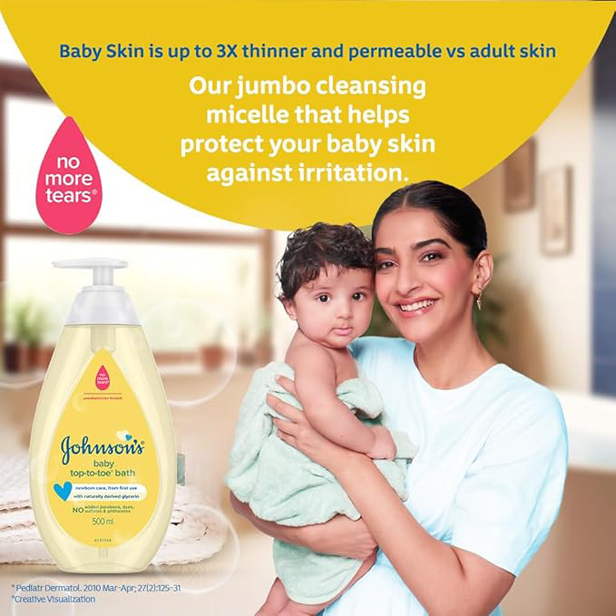 Johnson's Baby Top To Toe Baby Wash, 500 ml, Pack of 1 Johnson's Baby Top To Toe Baby Wash, 500 ml, Pack of 1