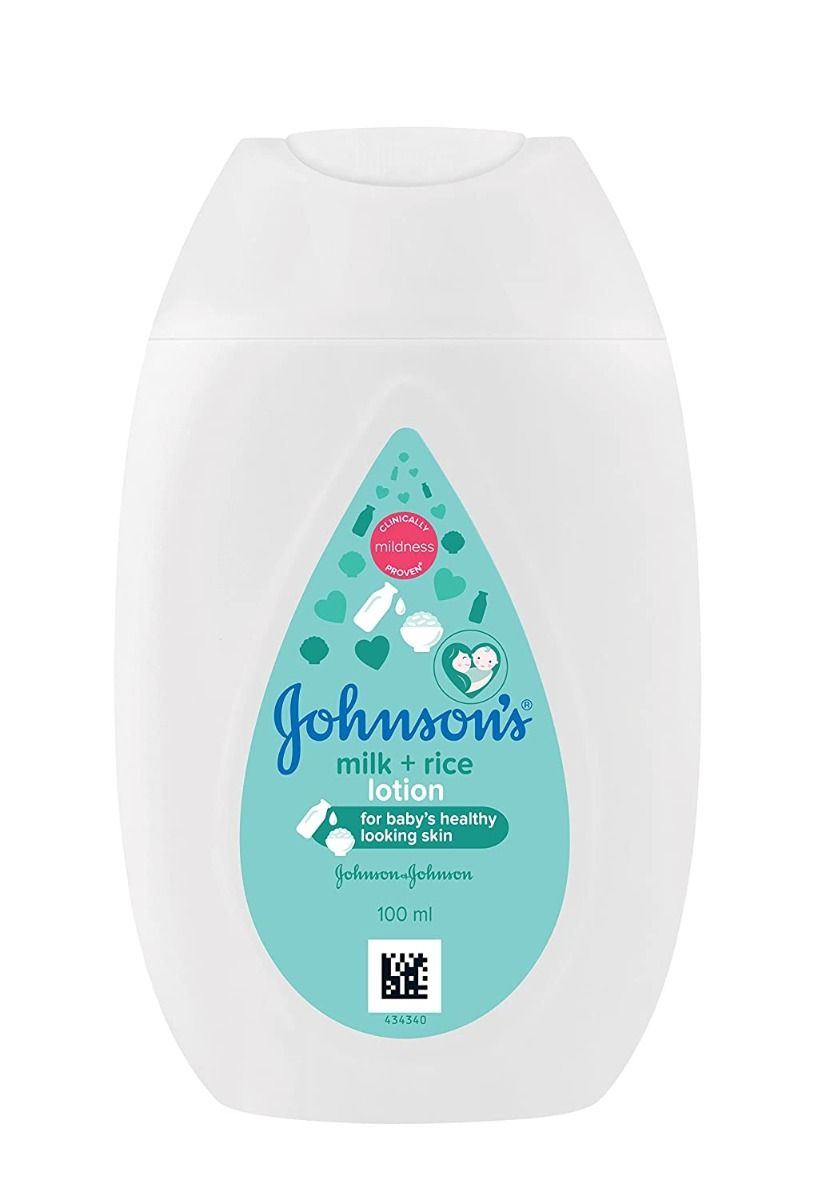 Milk Rice Loction Johnson's Baby Milk + Rice Lotion, 100 ml Price, Uses, Side Effects ...