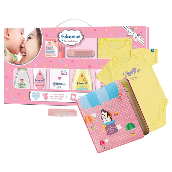 Johnson's Baby Gift Set with 10 Items, 1 Kit, Pack of 1