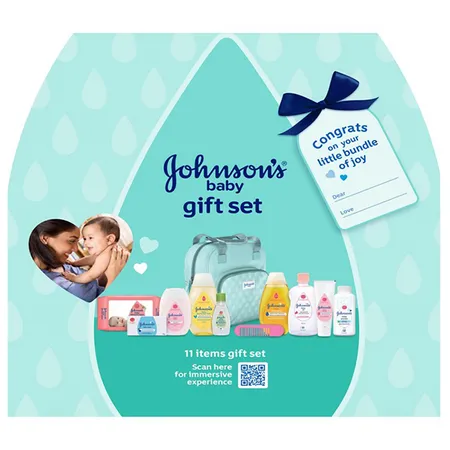 Johnson's Baby Gift Set with 11 Items, 1 Kit