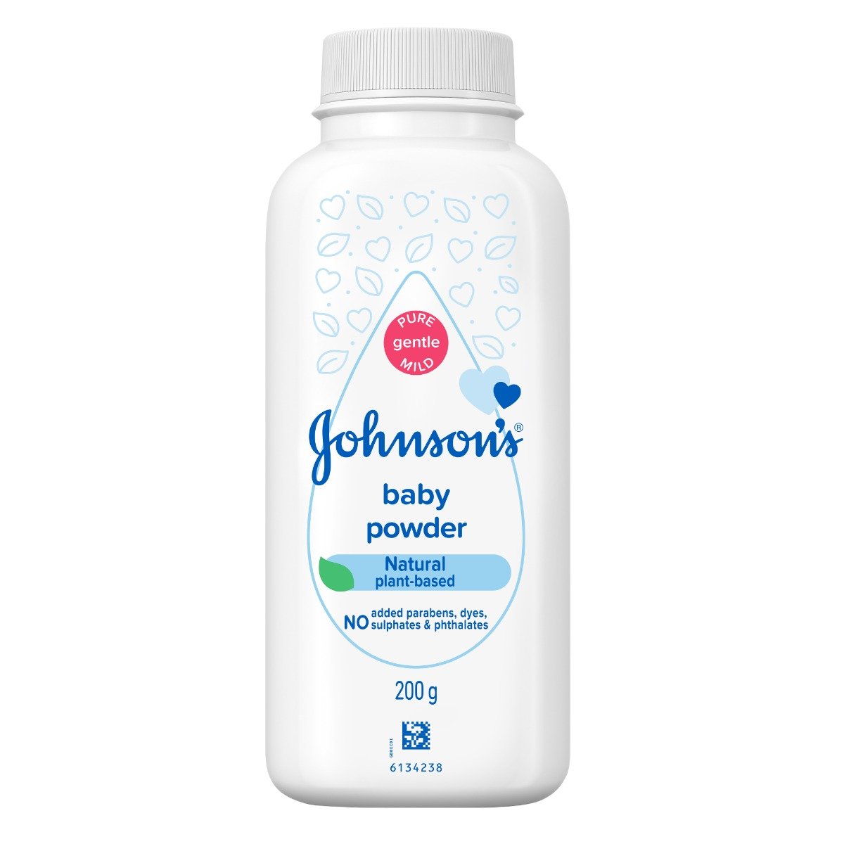 Johnson's Baby Natural Plant Based Powder, 200 gm, Pack of 1 Johnson's Baby Natural Plant Based Powder, 200 gm, Pack of 1