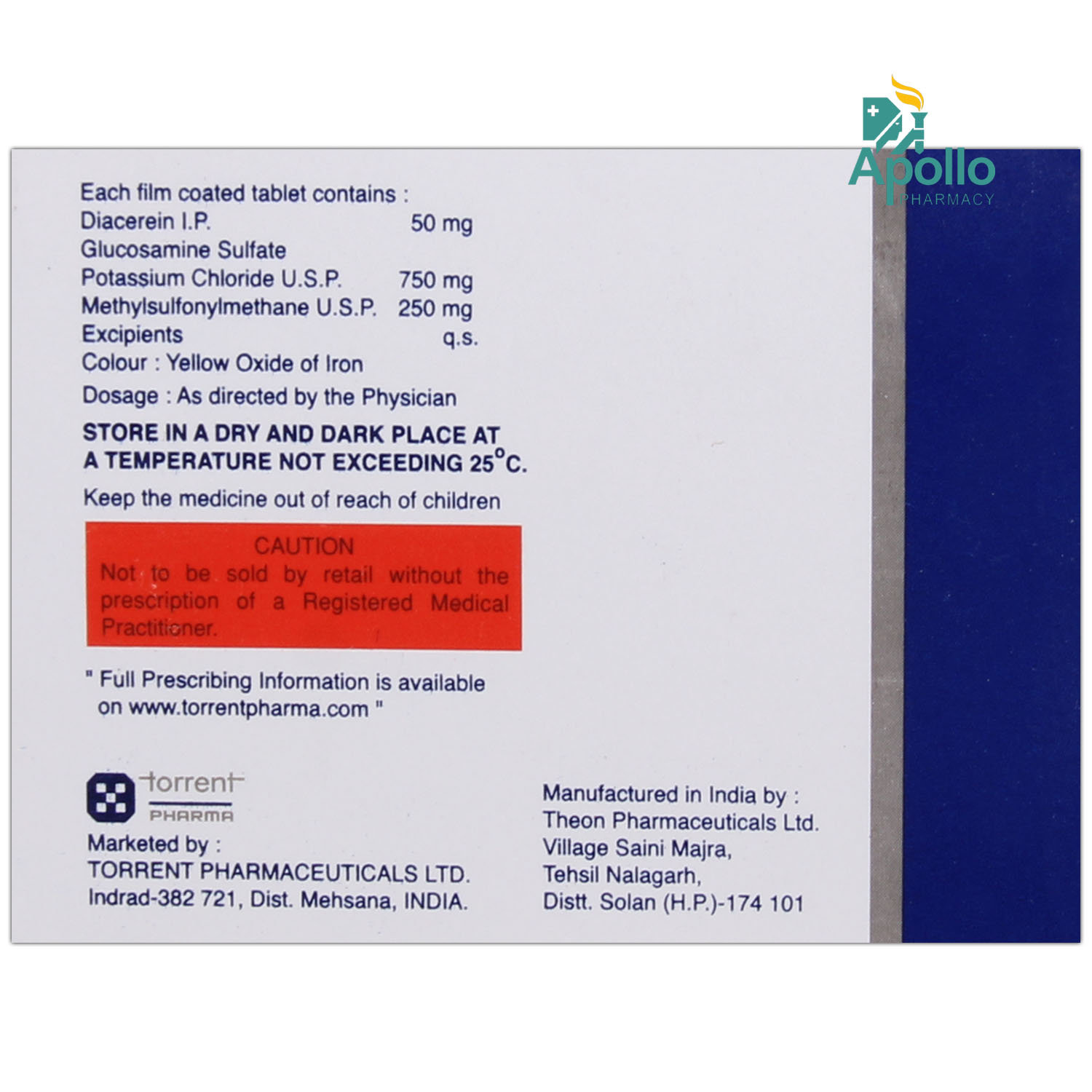 Joincerin M Tablet 10's, Pack of 10 TABLETS Joincerin M Tablet 10's, Pack of 10 TABLETS