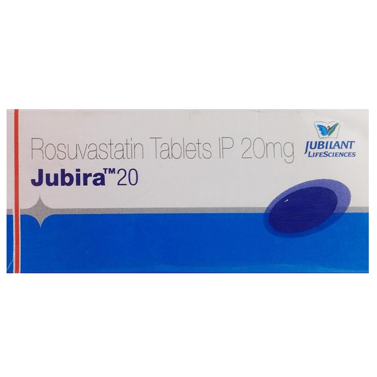 Jubira 20 Tablet 10's, Pack of 10 TABLETS Jubira 20 Tablet 10's, Pack of 10 TABLETS