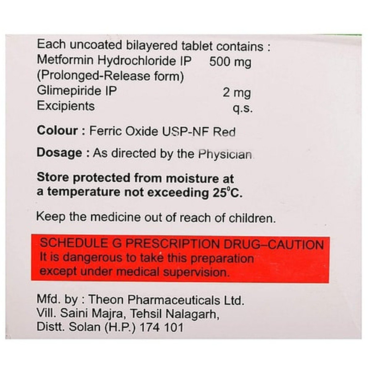 Jubiglim M 2 Tablet 10's, Pack of 10 TABLETS Jubiglim M 2 Tablet 10's, Pack of 10 TABLETS