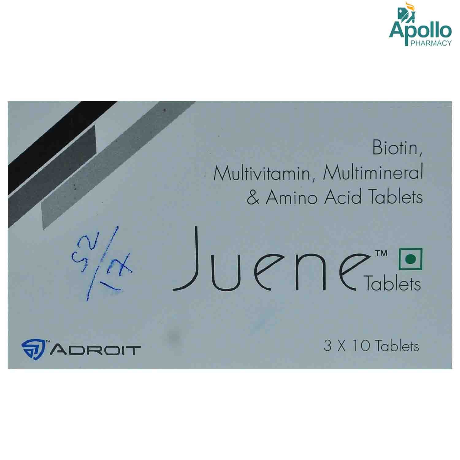 Buy Juene Tablet 10's Online