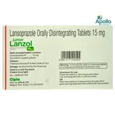Junior Lanzol 15 mg Tablet 15's, Pack of 15 TABLETS
