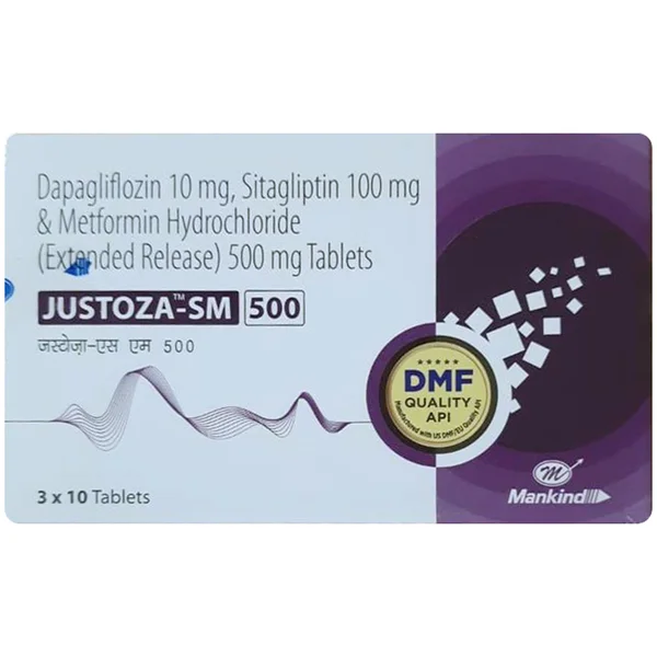 Justoza-SM 500 Tablet 10's