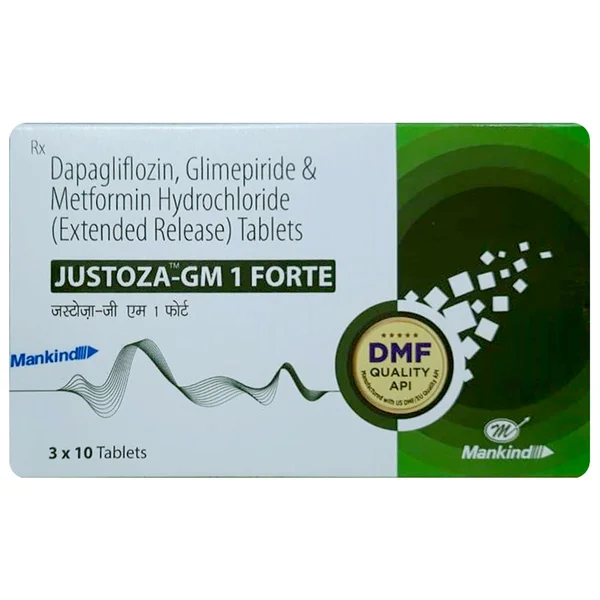 Justoza-GM 1 Forte Tablet 10's