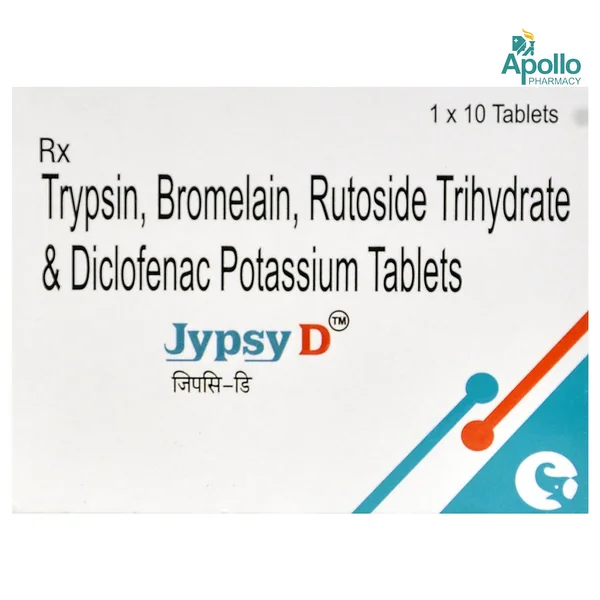 Jypsy D Tablet 10's, Pack of 10