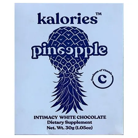 Kalories Pineapple Intimacy White Chocolate, 30 gm