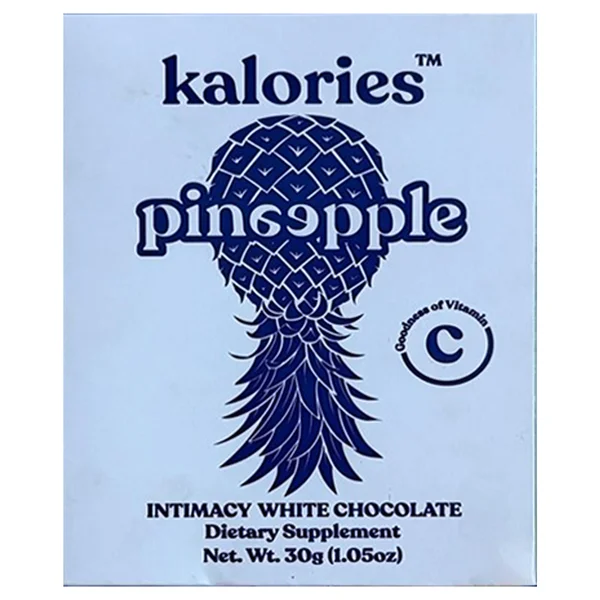 Kalories Pineapple Intimacy White Chocolate, 30 gm