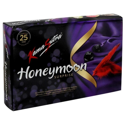 Kamasutra Honeymoon Surprise Gift Pack, 1 Count, Pack of 1