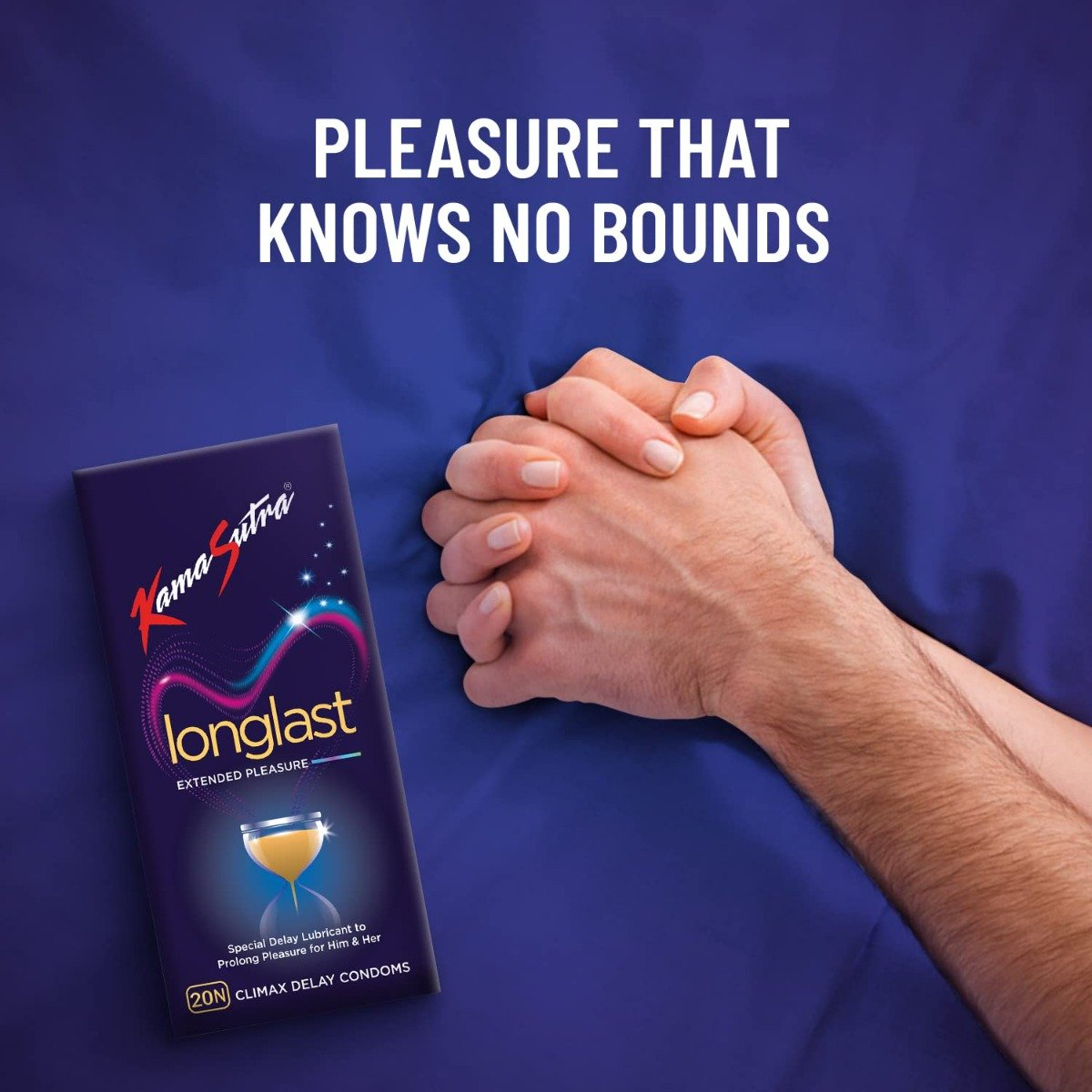 Kamasutra Longlast Condoms, 20 Count, Pack of 1 Kamasutra Longlast Condoms, 20 Count, Pack of 1