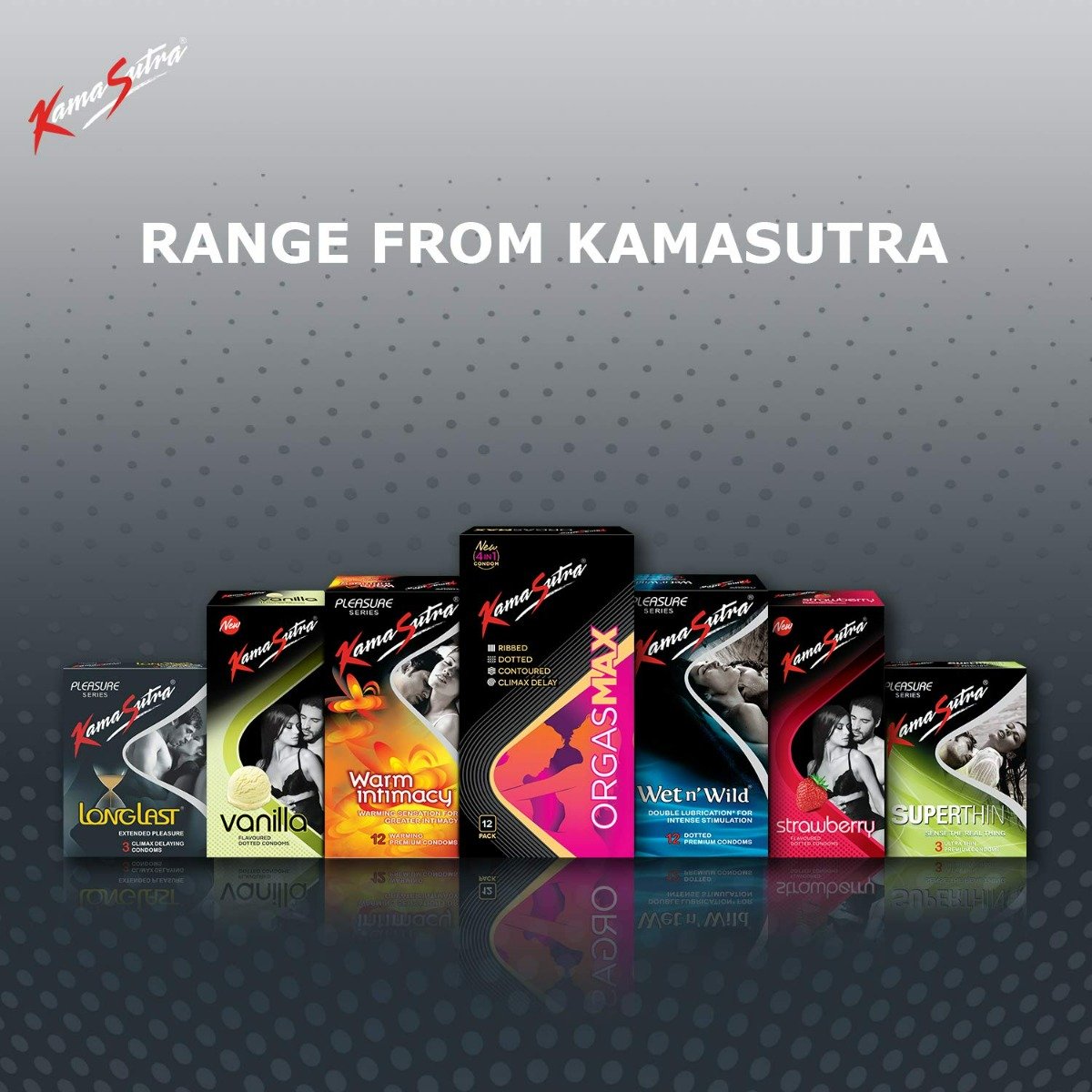 Kamasutra Longlast Condoms, 20 Count, Pack of 1 Kamasutra Longlast Condoms, 20 Count, Pack of 1