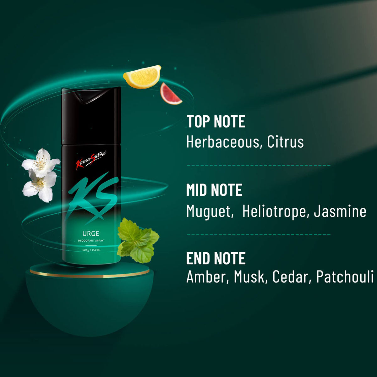 Kamasutra Urge Men Deodorant Spray, 150 ml Price, Uses, Side Effects