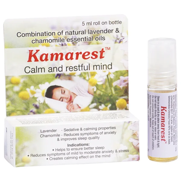Kamarest Calm and Restful Mind Roll On, 5 ml
