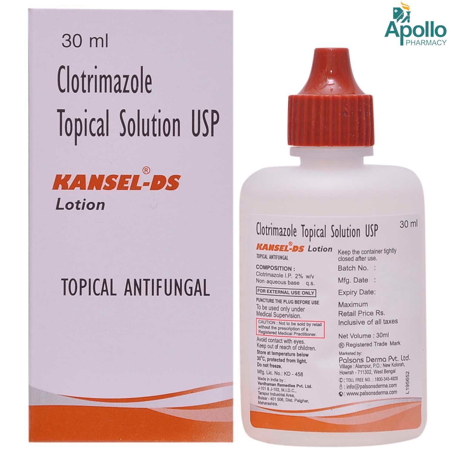 Kansel-DS Lotion 30 ml, Pack of 1 LOTION Kansel-DS Lotion 30 ml, Pack of 1 LOTION