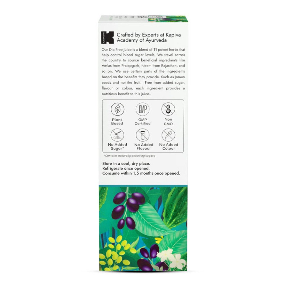 Kapiva Dia Free Juice for Diabetes Care, 1 Litre, Pack of 1 Kapiva Dia Free Juice for Diabetes Care, 1 Litre, Pack of 1