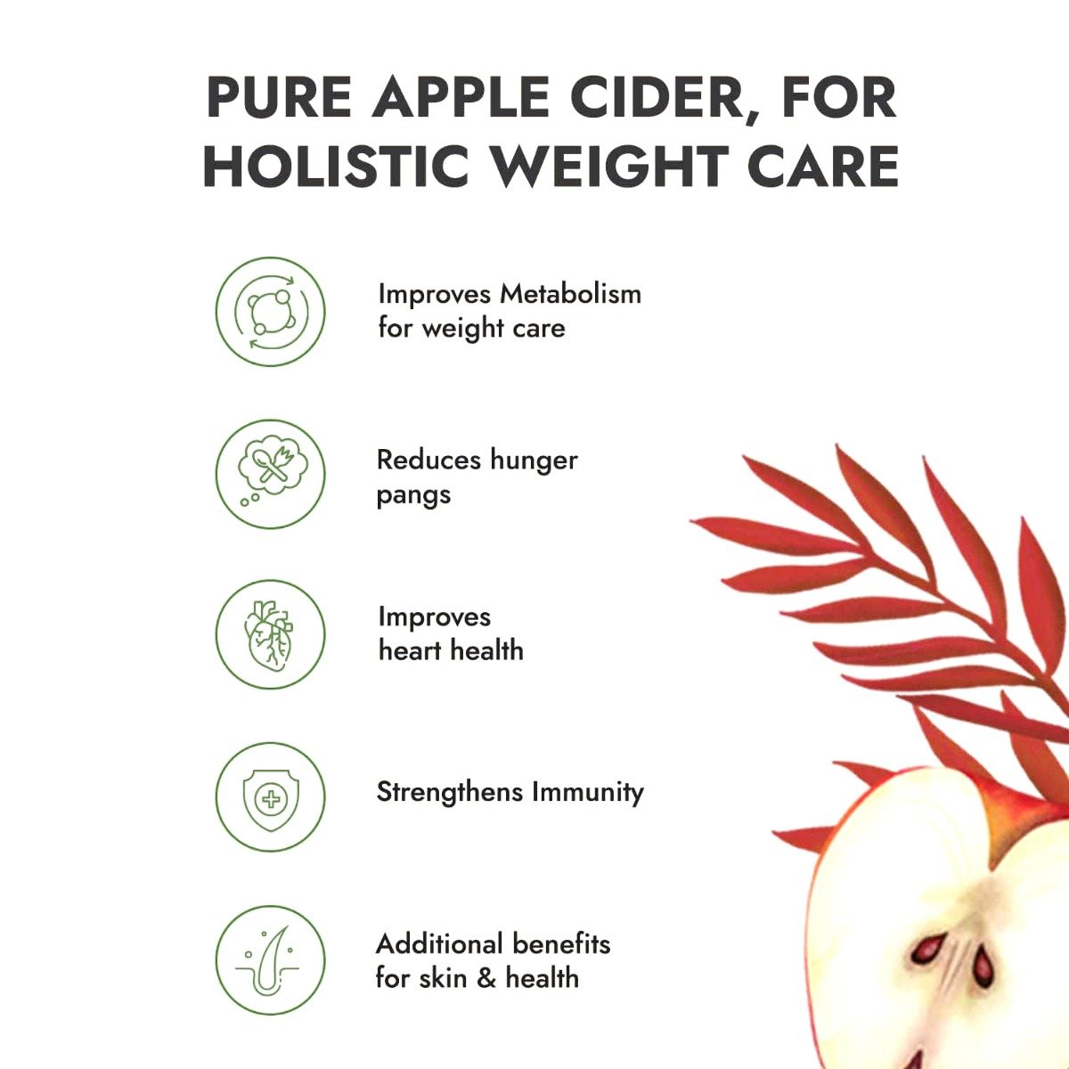 Kapiva Himalayan Apple Cider Vinegar, 500 ml, Pack of 1 Kapiva Himalayan Apple Cider Vinegar, 500 ml, Pack of 1