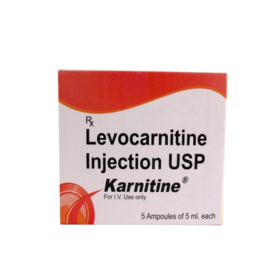 Karnitine Injection 5 ml, Pack of 1 Injection