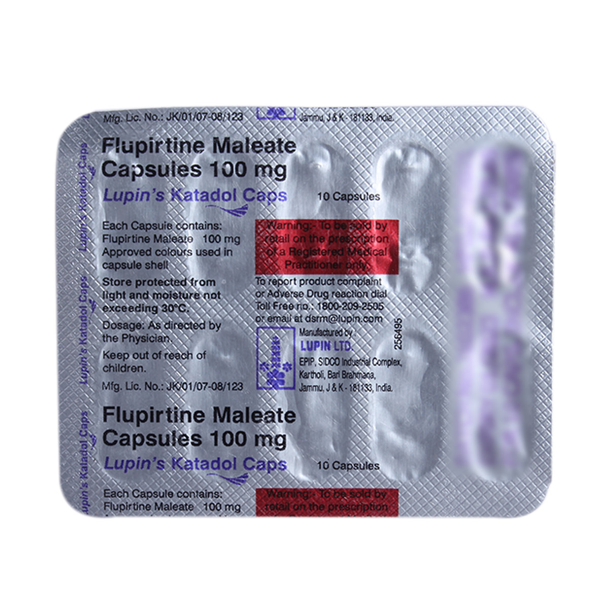 Katadol Capsule 10's, Pack of 10 CAPSULES Katadol Capsule 10's, Pack of 10 CAPSULES