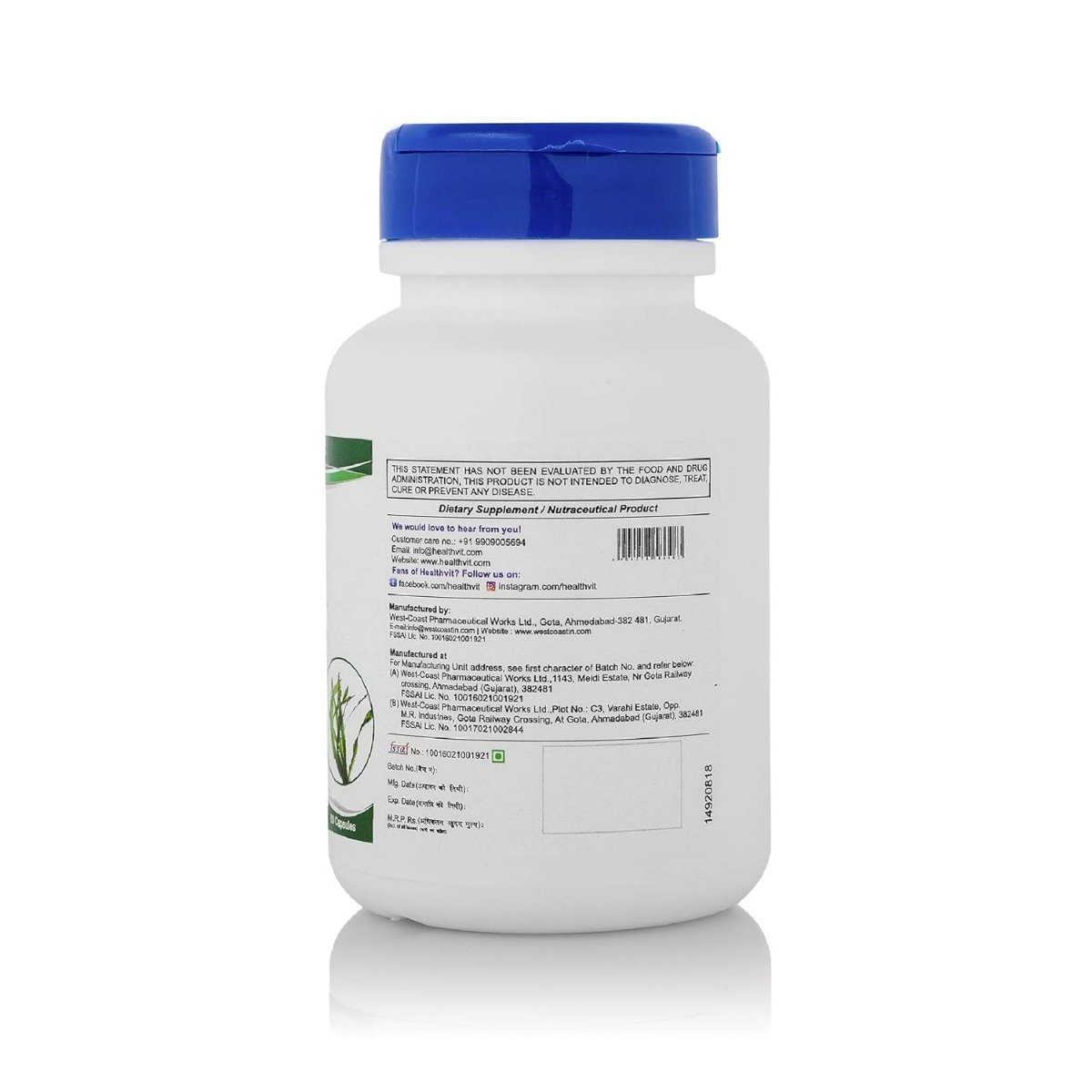 Healthvit Kelp 600mg, 60 Capsules, Pack of 1 Healthvit Kelp 600mg, 60 Capsules, Pack of 1