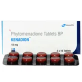 Kenadion 10 mg Tablet 10's, Pack of 10 TabletS