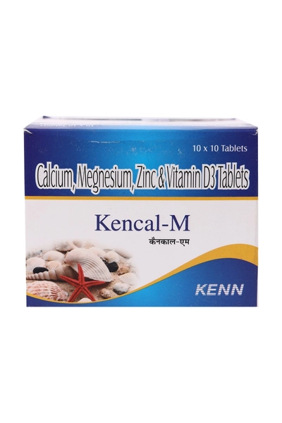 Kencal-M Tablet 10's, Pack of 10 TabletS