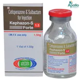 KEPHAZONS FORTE INJECTION 1.50GM, Pack of 1 INJECTION