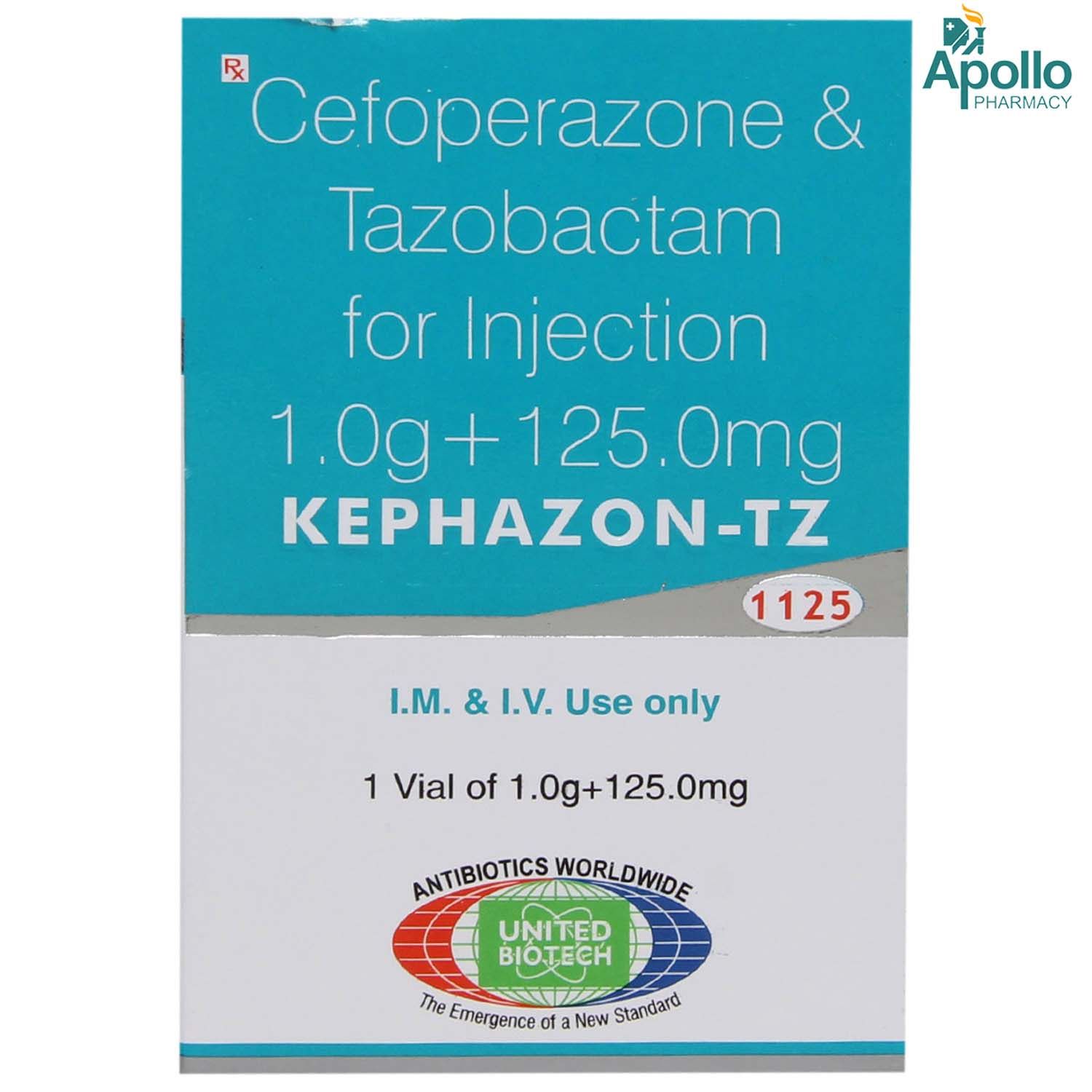 Buy KEPHAZON TZ 1125MG INJECTION Online