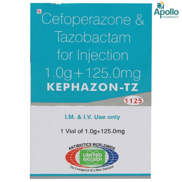 KEPHAZON TZ 1125MG INJECTION