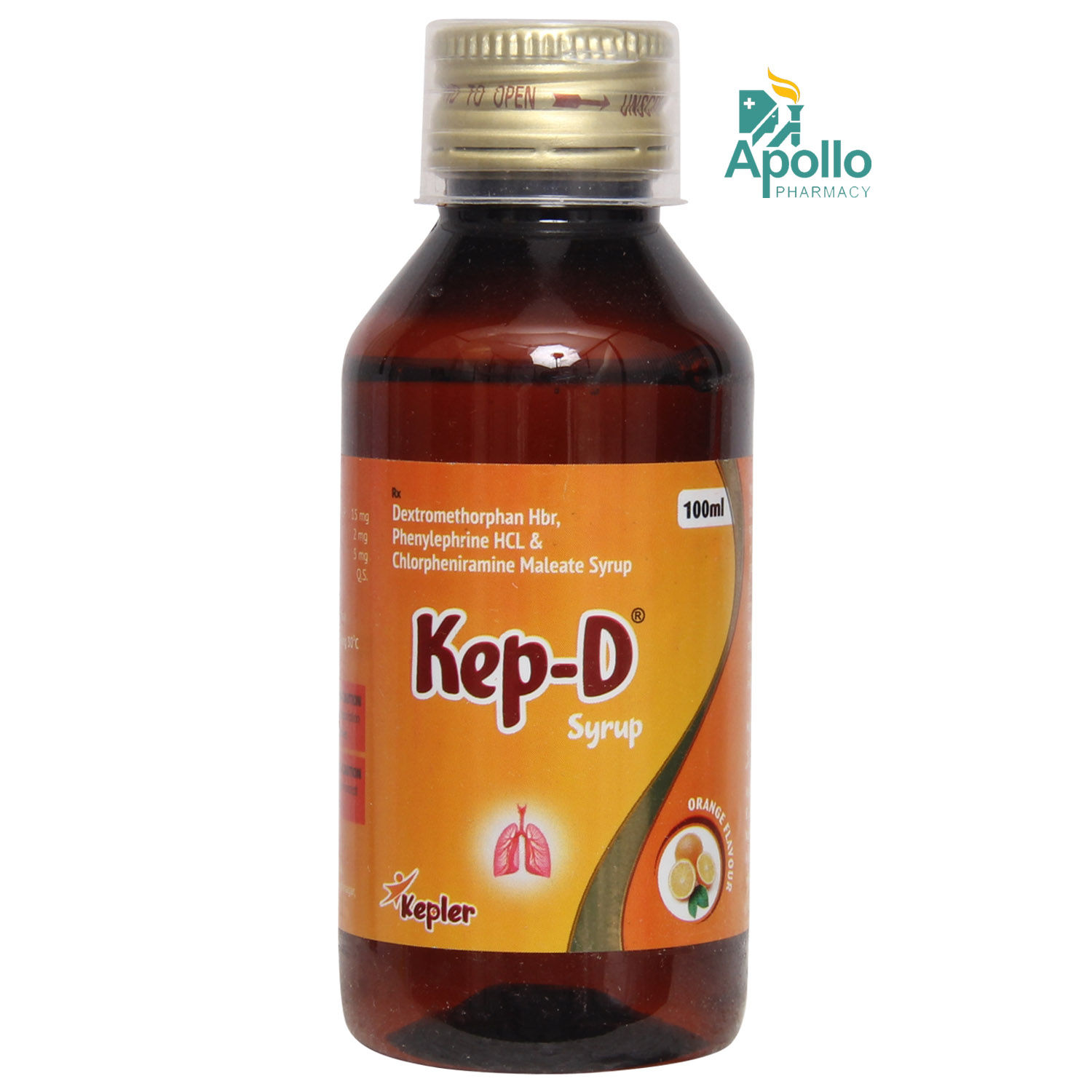 Buy Kep-D Syrup 100 ml Online