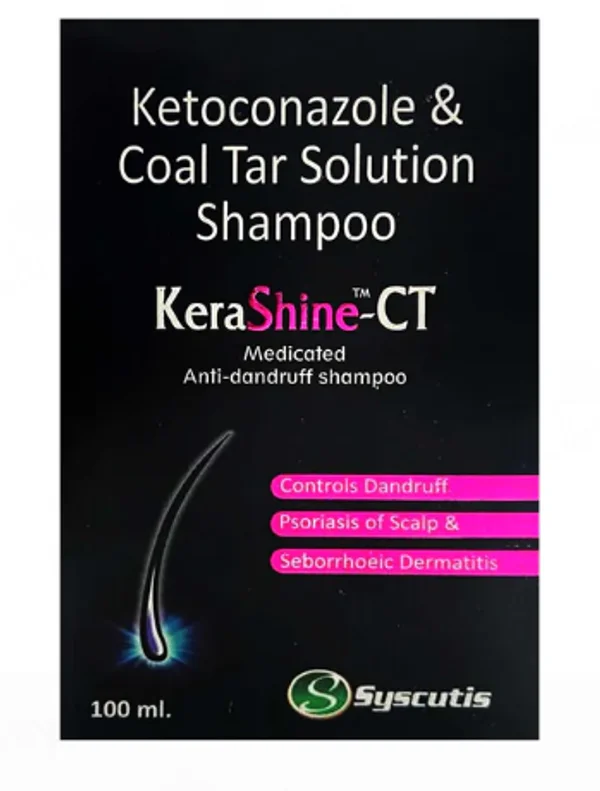 Kerashine-Ct Medicated Anti-Dandruff Shampoo, 100 ml